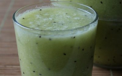 Jugo de Piña, Kiwi y Jengibre