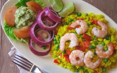 Arroz con Camarones