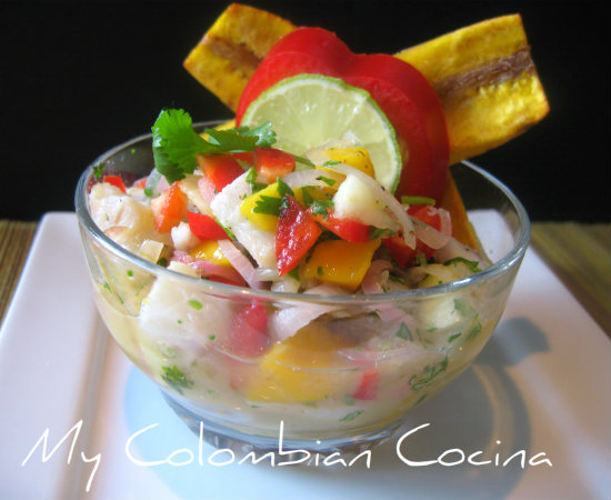 Ceviche de Pescado Tropical