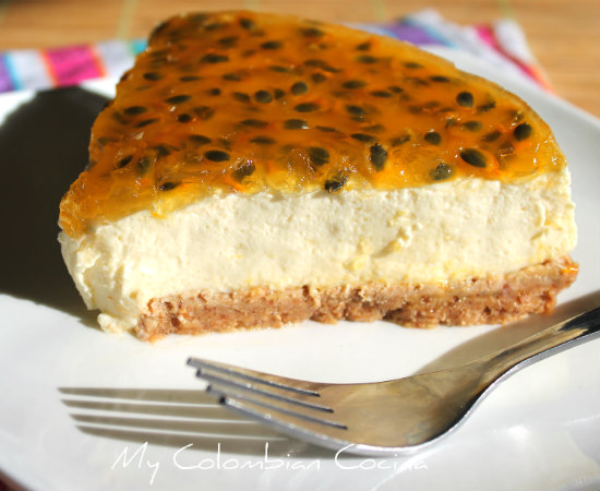 Cheesecake de Mango y Maracuya