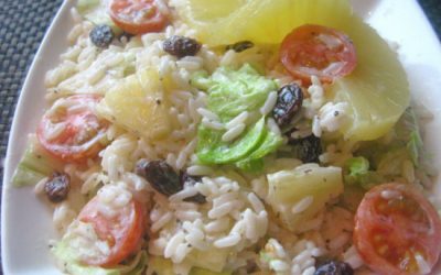 Ensalada de Arroz Agridulce