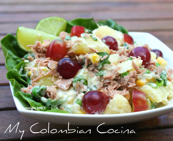 Ensalada de Papa y Atún