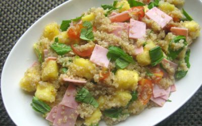 Ensalada de Quinua Hawaiana