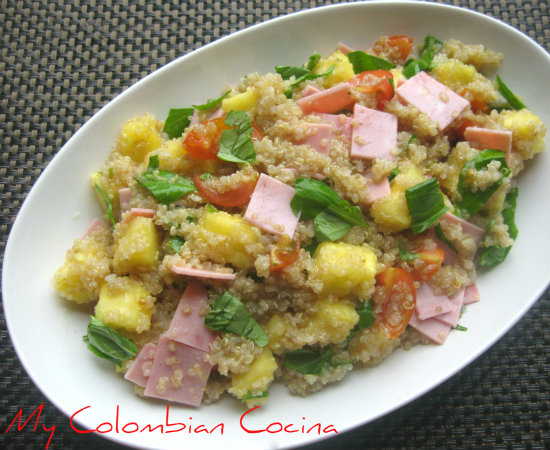 Ensalda Quinoa Hawaiana