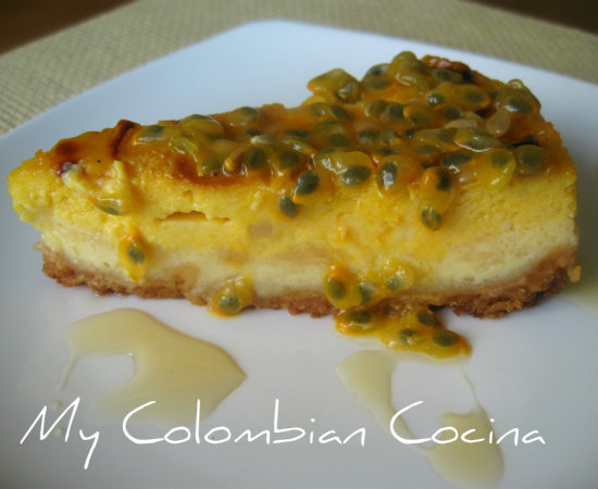 Flan de Maracuya