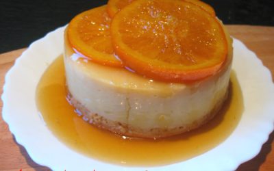 Flan de Naranja