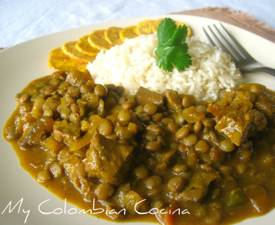 Guiso de Lentejas con Carne