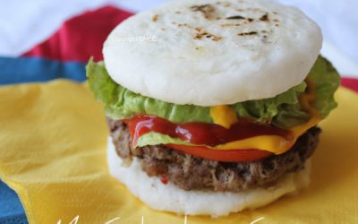 Hamburguesa con Arepa