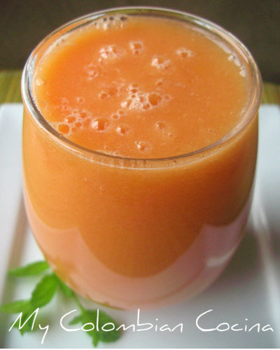 Jugo de Papaya y Guayaba