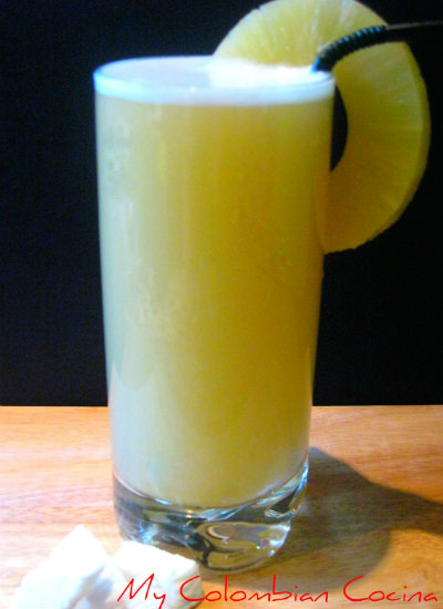 Jugo de Piña y Coco