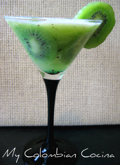 Cocktail Kiwi Martini