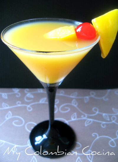 Cocktail Mango Martini