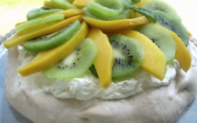 Merengón de Mango y Kiwi