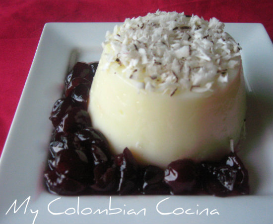 Natilla de Coco