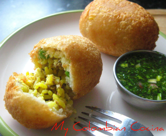 Pasteles de Yuca