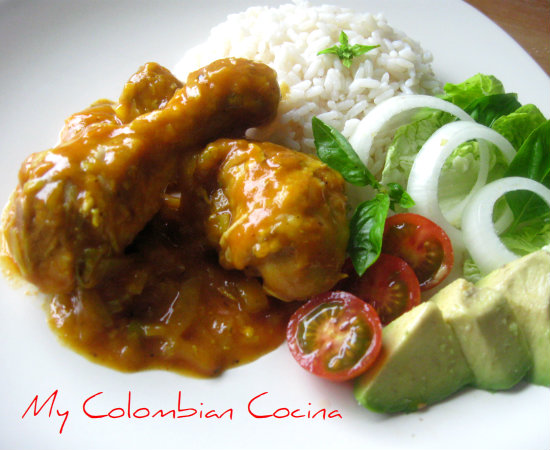 Pollo en Salsa de Coco