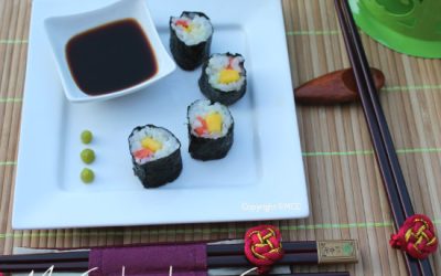 Sushi- Hoso Maki – Rolled Sushi